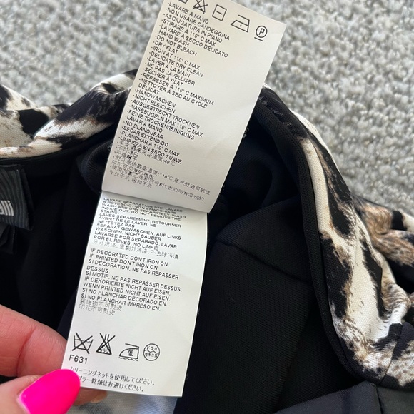 Just Cavalli Leopard Long Formal Dress Size L - Picture 11 of 14